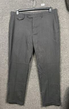 Cigar Couture Dress Pants Mens Size 42 Gray Preppy Office Luxury Mid Rise